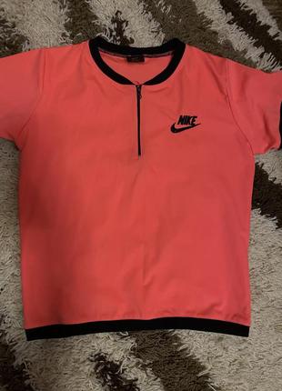 Футболка найк nike tempo укорочена