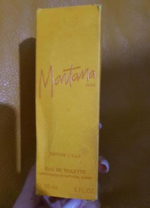 Montana paris парфюм винтаж оригинал винтажные