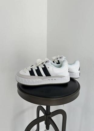 Женские кроссовки adidas adimatic grey one/core black5 фото