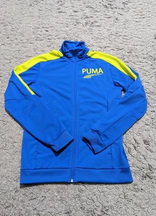 Кофта puma, size 164(дорослий xs/s на ріст до 175), рукав до горла 75 підпахви 47 довжина 64