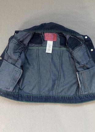 Детская джинсовая куртка levi's 6-7 лет 116-122 см2 фото