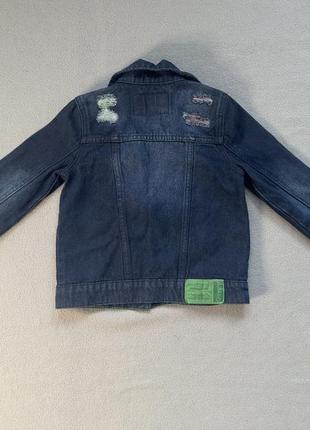 Детская джинсовая куртка levi's 6-7 лет 116-122 см4 фото