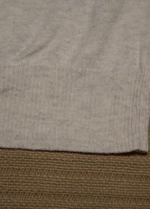 Мягкий х/б пуловер цвета слоновой кости american eagle сша  xs.3 фото