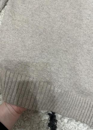 Стильный шерстяной мужской свитер6 фото