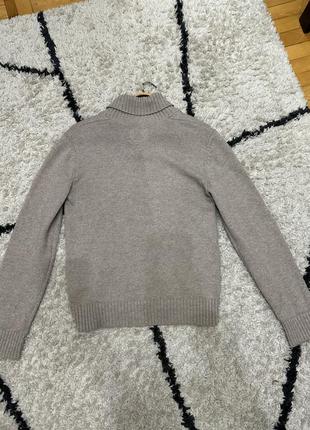 Стильный шерстяной мужской свитер2 фото