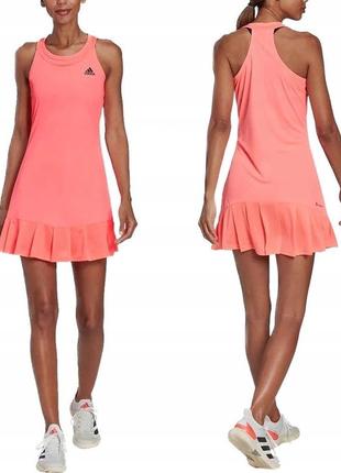 Теннисное платье adidas aeroready платье для тенниса club2 фото