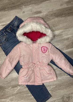 Демісезона куртка на флісі 12 міс