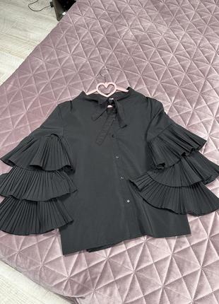 Блузка рубашка кофтинка