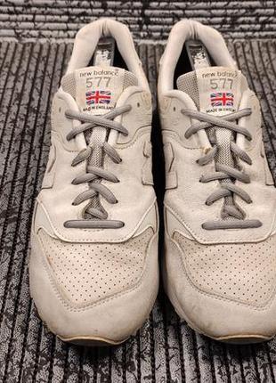 Кожаные кроссовки new balance 577 england, оригинал, 44рр - 28-28.5см5 фото