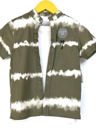 Літній набір рубашка та футболка на 6-7 років