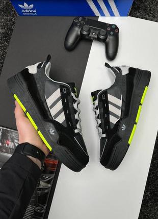 Чоловічі кросівки adidas originals adi2000 gray green