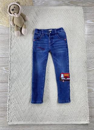 Стильні трикотажні джинси  f&f (2-3р)▪️1 фото