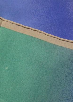 Bayron итальялия шелковый платок с градиентом 100% шелк шов роуль