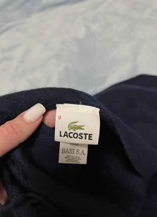 Шарф шерстяной lacoste3 фото