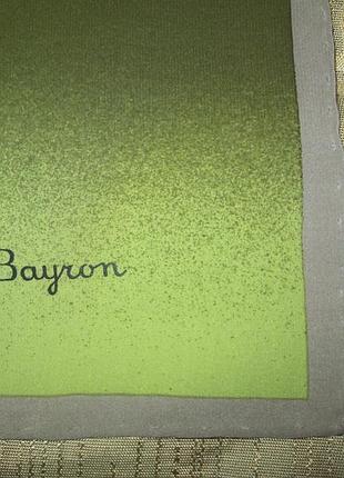 Bayron итальялия шелковый платок с градиентом 100% шелк шов роуль