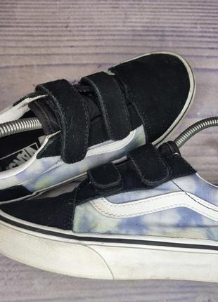 Кеды VANS Scarpe Bambino Sk8-mid Reissue V 1-4 Anni check Paisley Navy Toddler Blu