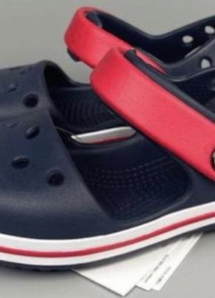 Сандалии crocs kids ́ bayaband sandal p.c.11 c12.c13.j1.j2.j3