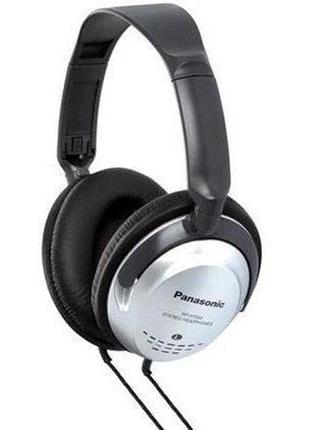 Проводные накладные наушники panasonic rp-ht223gu-s (серый)