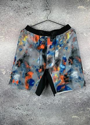 Мужские шорты under armour tie die тай дай м