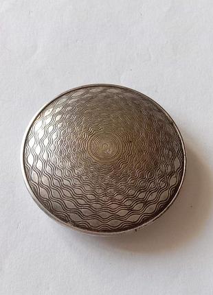 Пудреница зеркало старинная винтаж ссср2 фото