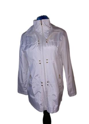 Белоснежная легкая куртка 50-52 размер