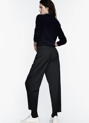 Мішкуваті штани із защіпами zara