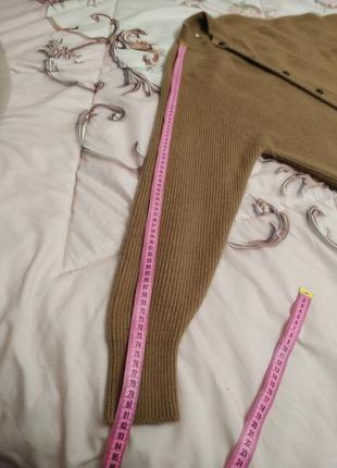 Шикарный дорогой кардиган из верблюжьей шерсти. шотландия