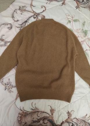 Шикарный дорогой кардиган из верблюжьей шерсти. шотландия