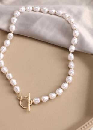 Винтажное модное жемчужное колье ожерелье с искусственным жемчугом сердце