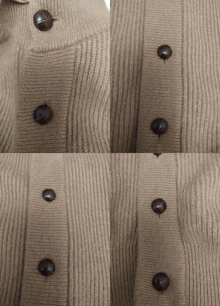 Шикарный дорогой кардиган из верблюжьей шерсти. шотландия