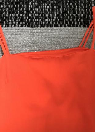 H&m помаранчевий сарафан 4