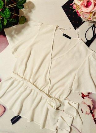 Брендова блуза marks&spencer, 100% віскоза, розмір 10/38 або м, останні колекції2 фото