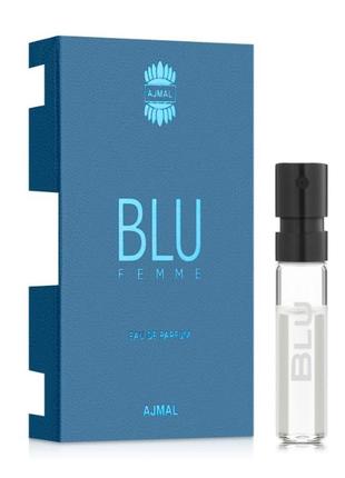 Ajmal blu femme парфумована вода (пробник)