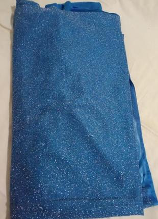 Отрез ткани с люрексом новая