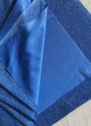 Отрез ткани с люрексом новая