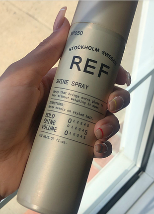 Ref shine spray №050 150 мл спрей для блиску волосся