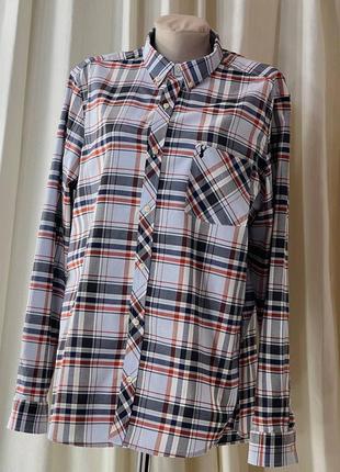 Шикарна сорочка рубашка в клітинку