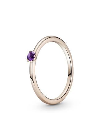 Срібна каблучка перстень кільце колечко кольцо срібло пандора pandora ale з біркою і пломбою rose з камінцем5 фото