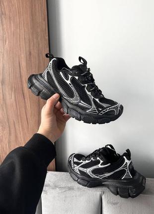 Женские кроссовки balenciaga 3xl black