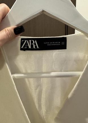 Лляний кюстюм zara3 фото