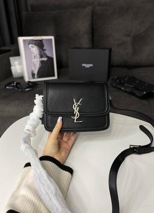 Yves saint laurent small solferino black/silver