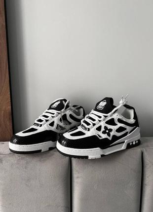 Женские кроссовки lv skate sneaker black