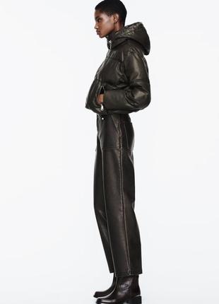 Пуховик вкорочений zara5 фото