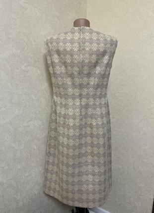 Винтажное платье во французском стиле ретро платье-миди в стиле 60-х годов3 фото