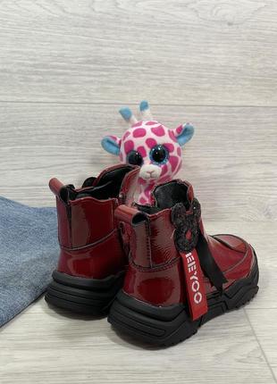 Деми ботиночки девочкам с микки 3