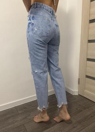 Новые джинсы moms от bershka 36 размер