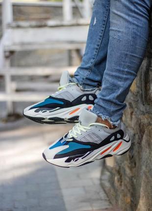 Кросівки adidas yeezy 700 wave runner  кроссовки