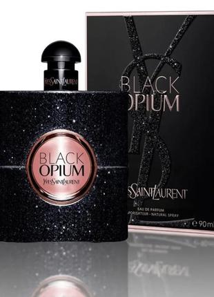 Женская парфюмированная вода black opium yves saint laurent parfum (90 мл)4 фото