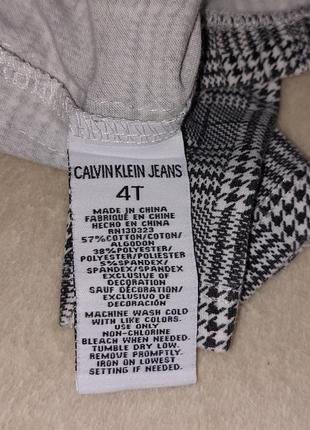 Штани, лосіни, легінси  сalvin klein jeans 4, 98-104, оригінал3 фото