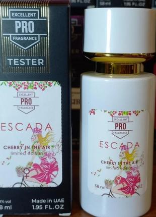 Escada cherry in the air tecter pro женский 58 мл